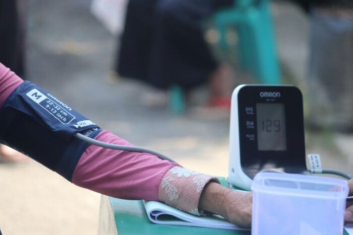 Borrow a blood pressure monitor